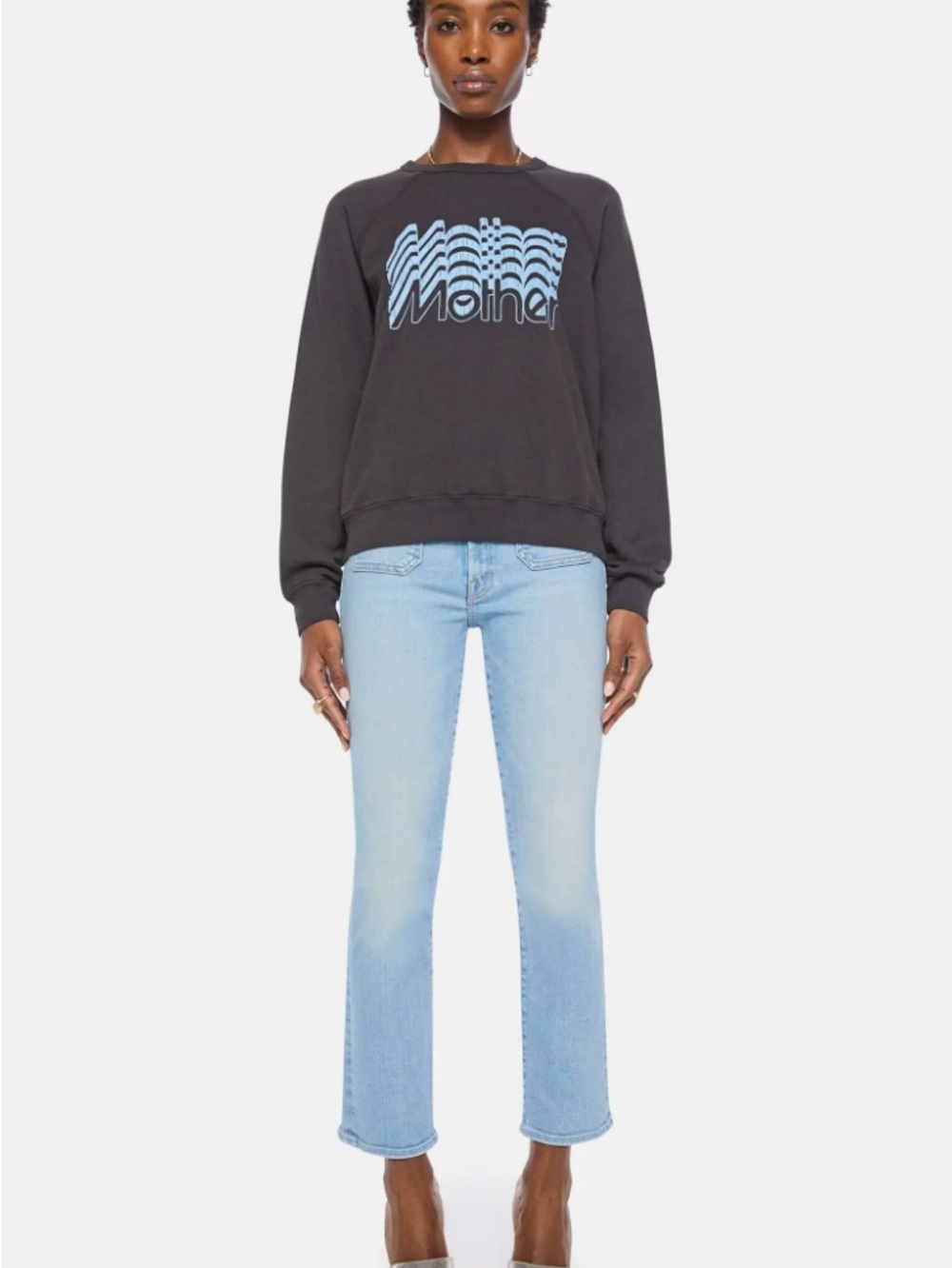 MOTHER The Biggie Concert Graphic Sweatshirt - Picture 4 of 7